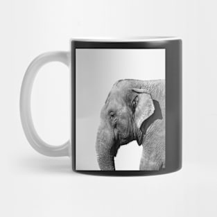 Minimal elephant print Mug